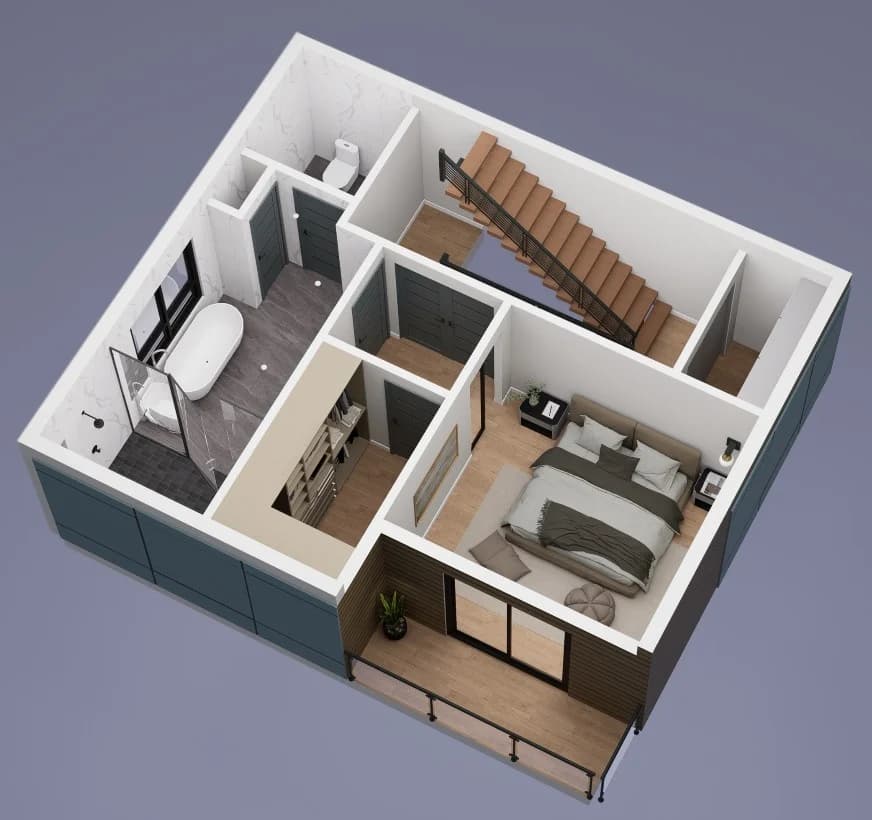 RenderLine floor plans portfolio visualization
