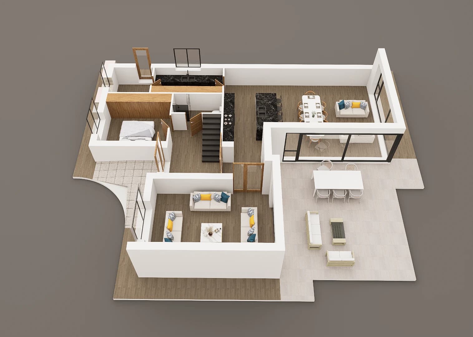RenderLine floor plans portfolio visualization