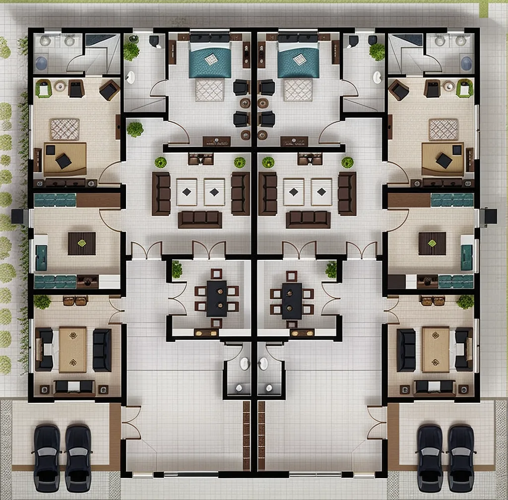 RenderLine floor plans portfolio visualization