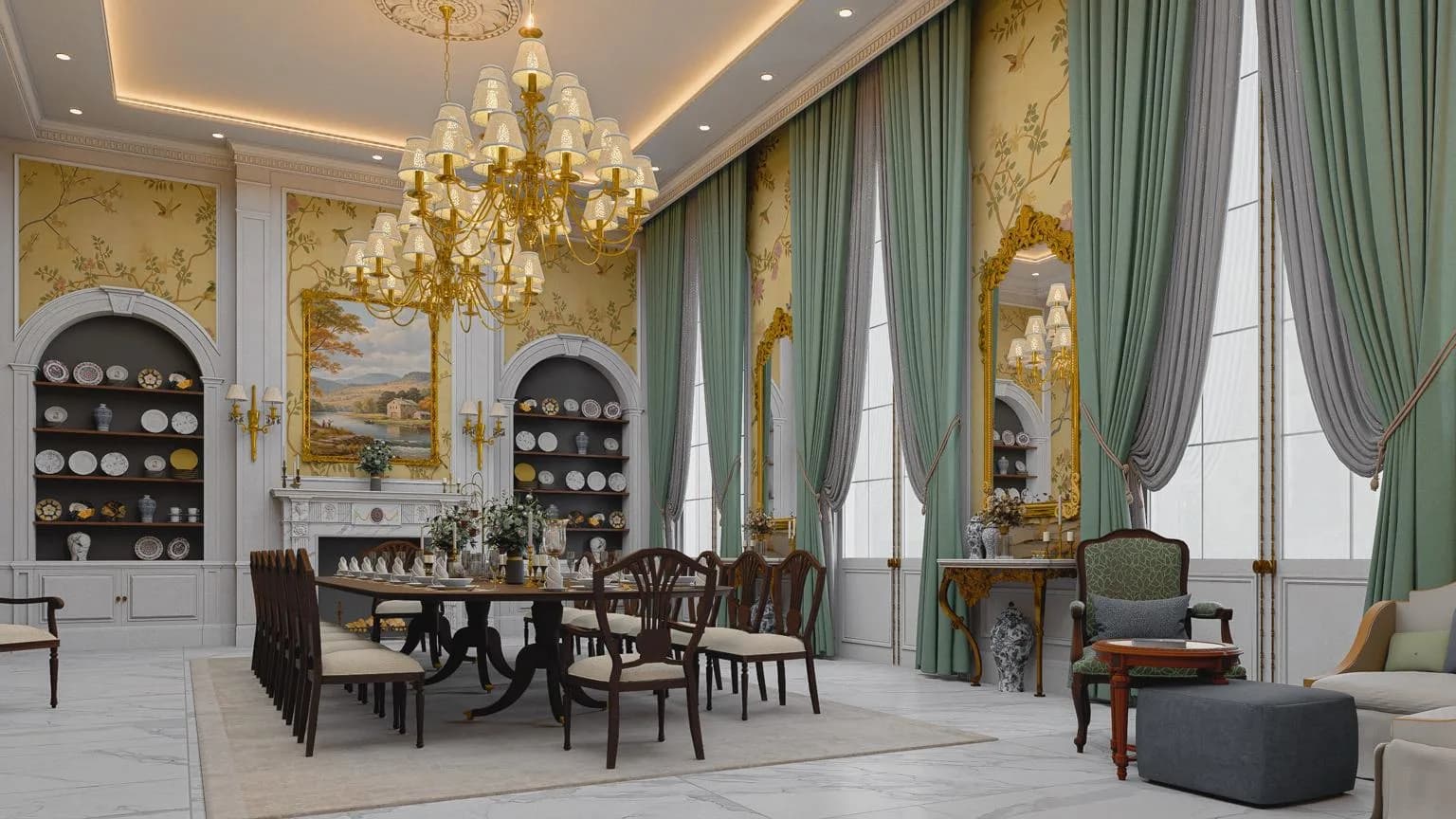 RenderLine interiors portfolio visualization