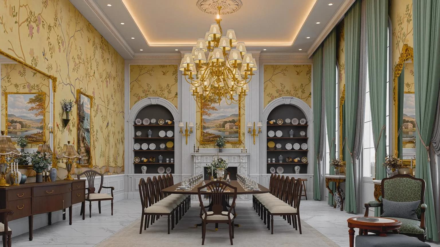 RenderLine interiors portfolio visualization
