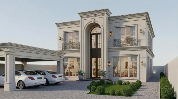 Exterior visualization visualization example