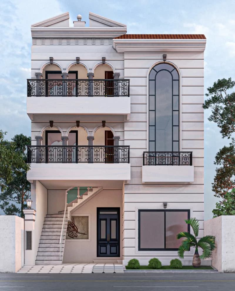 RenderLine exterior visualization