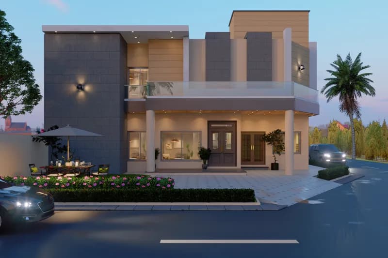 RenderLine exterior visualization