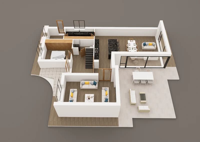 RenderLine floorplan visualization
