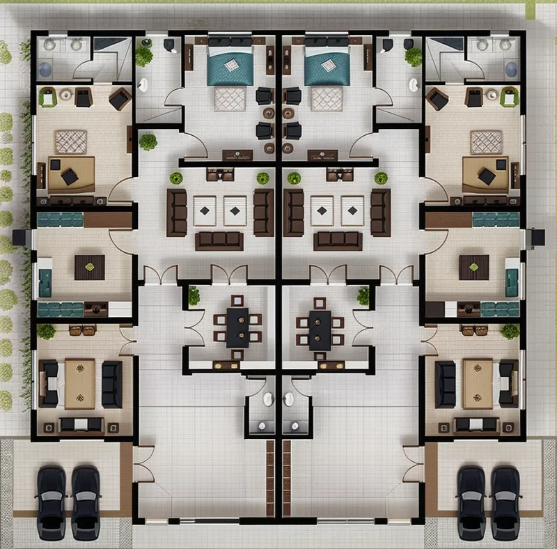 RenderLine floorplan visualization